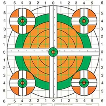 Champion Score Keeper 100 Yard Rifle Sight In Target 14" x 18" Pack of 100