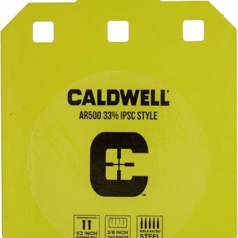 ‎Caldwell AR500 Silhouette Steel Target 10" x 6.1" 3/8" Thick