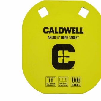 ‎Caldwell AR500 Gong Steel Target 5" 3/8" Thick