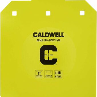 ‎Caldwell AR500 Silhouette Steel Target 20" x 12" 3/8" Thick