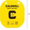 ‎Caldwell AR500 Gong Steel Target 9.1 x 8" 3/8" Thick - Image 3