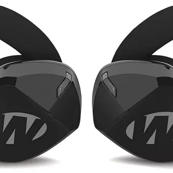 Walker's Silencer 2.0 Rechargeable Electronic Ear Plugs (NRR 24dB) Black