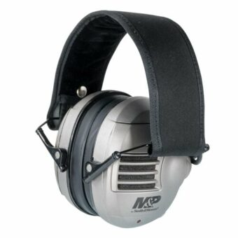Smith & Wesson Alpha Electronic Earmuffs (NRR 23dB) Gray