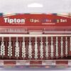Tipton Ultra 13 Piece Cleaning Jag Set Nickel Plated Brass 17 - 45 Caliber 8-32 Thread (17 Caliber has 5-40 Thread) - Image 2