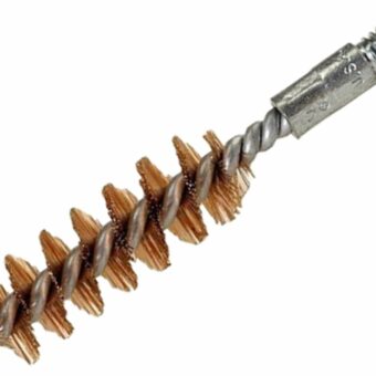 Tipton Handgun Bore Brush Bronze 32 Caliber;8mm 8-32 Thread Pack of 3