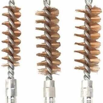 Tipton 6-Piece Shotgun Bore Brush Set Bronze 410 Bore - 10 Gauge 5/16"-27 Thread