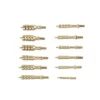 Tipton 13-Piece Cleaning Jag Set Brass 17 - 45 Caliber 8-32 Thread (17 Caliber has 5-40 Thread) - Image 4