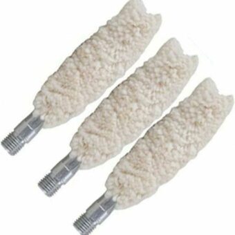 Tipton Shotgun Bore Cleaning Mop Cotton 410 Bore 5/16"-27 Thread Pack of 3