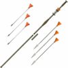 Cold Steel Tim Wells Signature Series Slock Master Blowgun 625 Caliber 5 Foot 2 Piece Olive Drab - Image 3