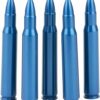A-Zoom Action Proving Dummy Round 30-06 Springfield Blue Pack of 5 - Image 2
