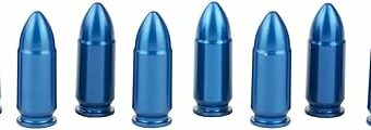 A-Zoom Action Proving Dummy Round 9mm Luger Blue Pack of 10