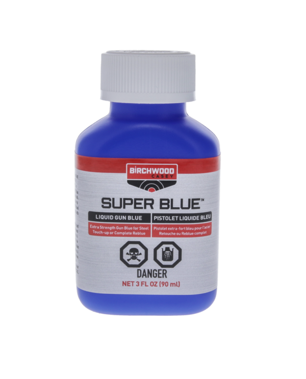 Birchwood Casey Super Blue Liquid Cold Gun Blue 3 Ounce Liquid