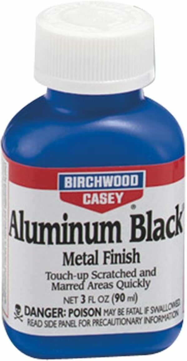 Birchwood Casey Aluminum Black Metal Finish 3 Ounce Liquid
