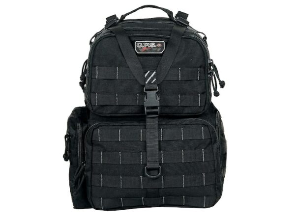 GPS Tactical Range Backpack 1000D Cordura Nylon Black