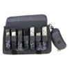GPS Double Pistol Range Bag with Shooting Glasses Case Nylon Pyrm1 Blackout - Image 2