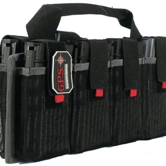 GPS AR-15 Magazine Tote Nylon Black