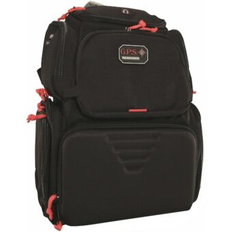 GPS Handgunner Range Backpack 600D Polyester Black