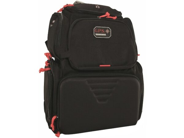 GPS Handgunner Range Backpack 600D Polyester Black
