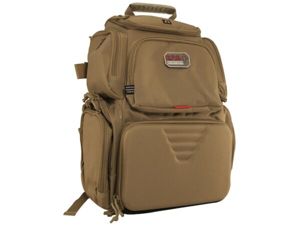 GPS Handgunner Range Backpack 600D Polyester Tan
