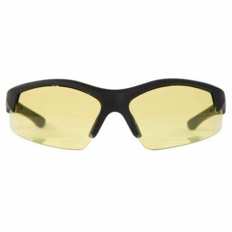 Smith & Wesson Super Cobra Shooting Glasses Black Frame Amber Lens