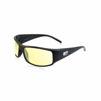 Smith & Wesson Tunderbolt Shooting Glasses Matte Black Frame Amber Lens
