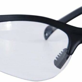 ‎Caldwell Pro Range Shooting Glasses Black Frame Clear Lens