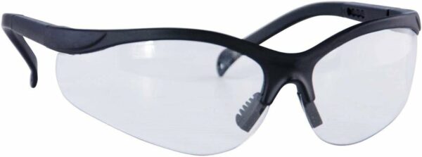 ‎Caldwell Pro Range Shooting Glasses Black Frame Clear Lens