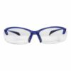 Smith & Wesson Colonel Women's Shooting Glasses Blue Frame Clear Lens - Image 2
