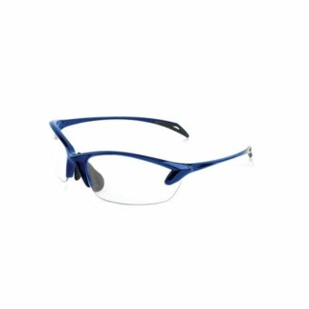 Smith & Wesson Colonel Women's Shooting Glasses Blue Frame Clear Lens