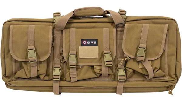 GPS Double Rifle Case 27.5" x 12" Flat Dark Earth