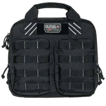 GPS Tactical Double Pistol Case Black