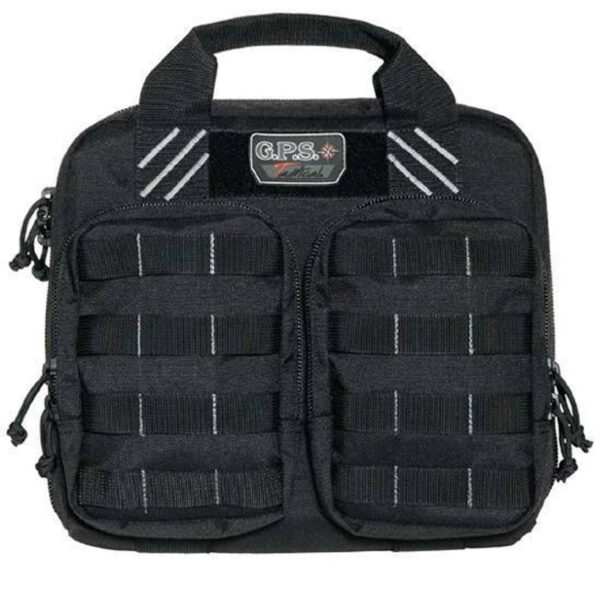 GPS Tactical Double Pistol Case Black