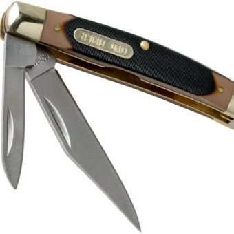 Old Timer Middleman Folding Knife 2.4" Clip point, pen, sheep foot
