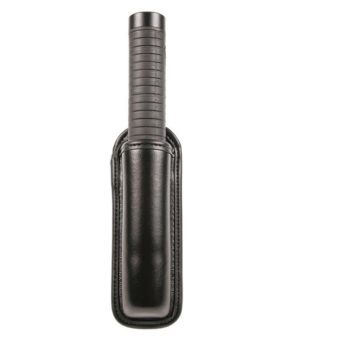 BLACKHAWK Molded Plain Expandable Baton Carrier Nylon, Leather Black