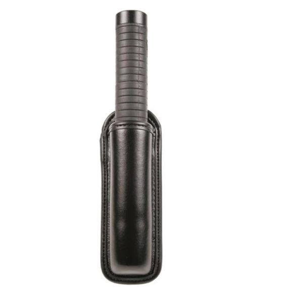 BLACKHAWK Molded Plain Expandable Baton Carrier Nylon, Leather Black