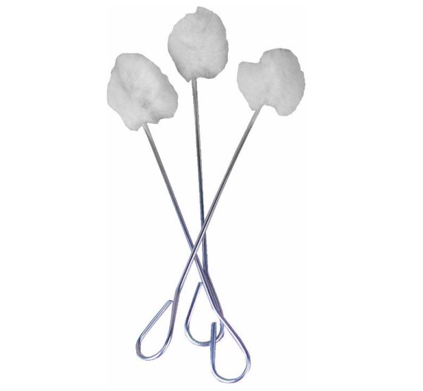 Tipton Cotton Shooter's Swabs 4" Pack of 100
