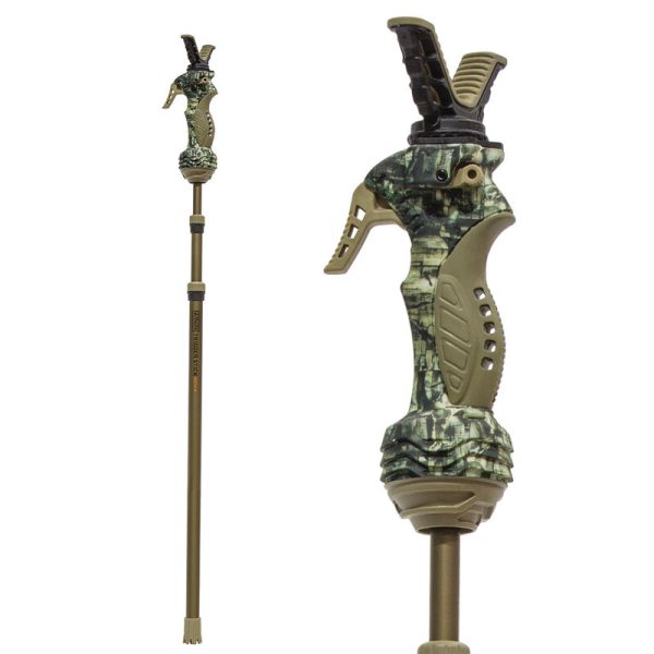 Primos Gen 3 Monopod 33"  - 65" 7075 Aluminum Ground Swat Camo
