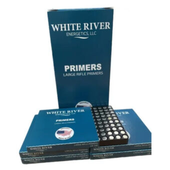 White River Energetics Large Rifle Primers Box of 1000