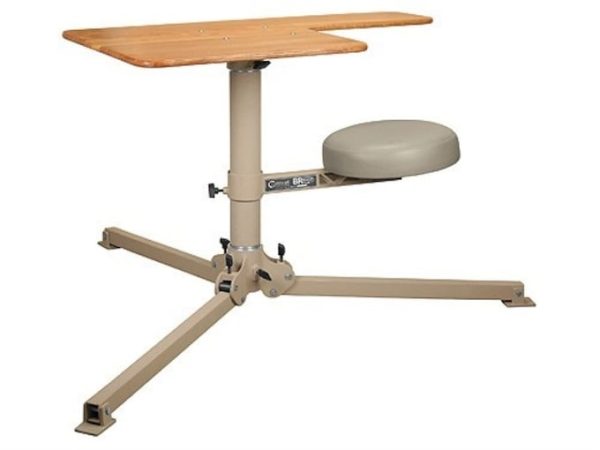 Caldwell BR Pivot Shooting Bench with Butcher Block Top
