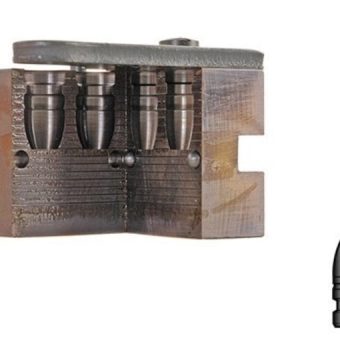 Lyman Bullet Mold #429667 2-Cavity 44 Caliber (.430 Diameter) 240 Grains Flat Nose Bevel Base