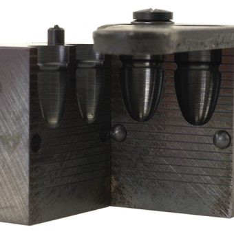 Lyman Bullet Mold #452374  2-Cavity 45 Caliber (.452 Diameter) 225 Grains Round Nose