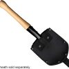 Cold Steel Special Forces Shovel Medium Carbon Steel Blade Black Hardwood Handle - Image 2