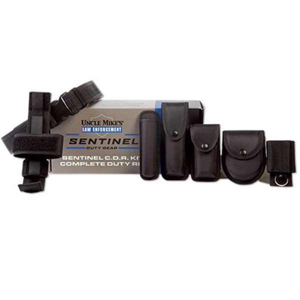 Uncle Mike's Sentinel 9-Piece Duty Rig Belt Kit 2" Nylon Black