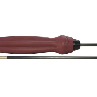Tipton Deluxe 1-Piece Carbon Fiber Cleaning Rod 20 to 12 Gauge 36" 5/16"-27 Thread