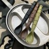 KA-BAR Field Kit Spork Creamid Green/Black/Brown Pack of 3 - Image 3