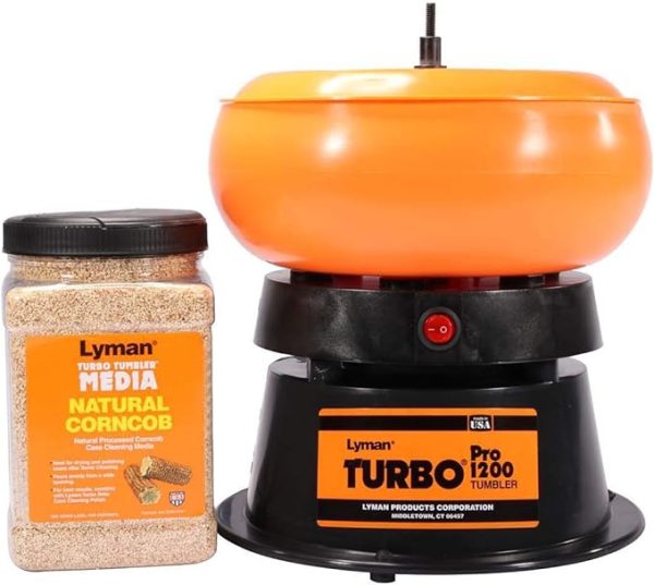 Lyman Pro Turbo 1200 Case Cleaning Kit with 2lbs of Corn Cob Media