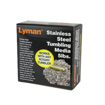 Lyman Stainless Steel Pin Brass Cleaning Media 5 Pound(s) Box