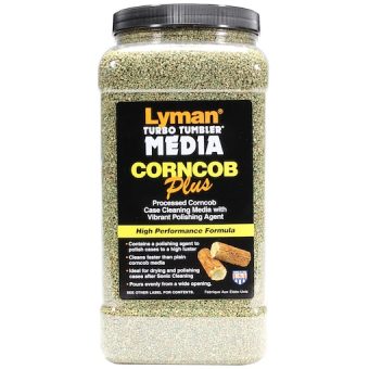 Lyman Turbo Treated Corn Cob Brass Cleaning Media Medium 6 Pound(s) Jug