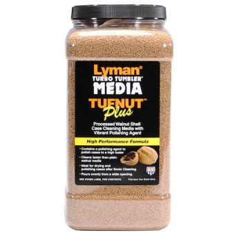 Lyman Turbo Tufnut Plus Treated Walnut Brass Cleaning Media 7 Pound(s) Jug