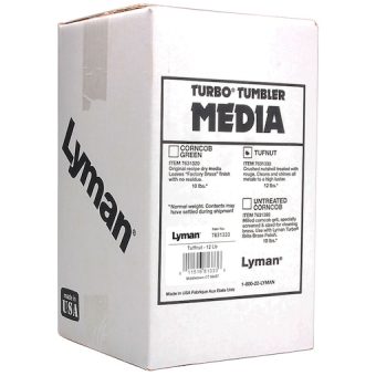 Lyman Turbo Tufnut Plus Untreated Walnut Case Cleaning Media 12 Pound(s) Box